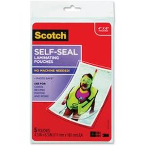 3m PL900G Scotch Self-sealing Photo Laminating Sheets - Laminating Pou
