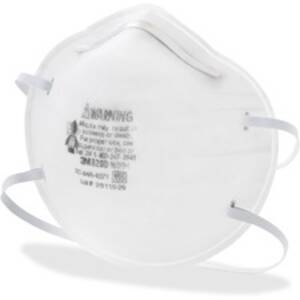 3m 70071534492 N95 Particulate Respirator 8200 Mask - Lightweight, Dis