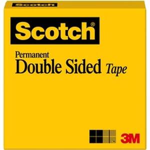 3m MMM 66512900 Scotch Permanent Double-sided Tape - 12w - 25 Yd Lengt