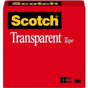3m QD3900 H2 Scotch Transparent Tape - 34w - 36 Yd Length X 0.75 Width