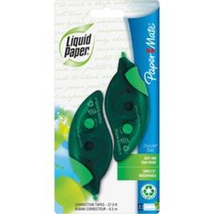 Newell PAP 1744480 Paper Mate Recycled Correction Tape - 0.20 Width X 