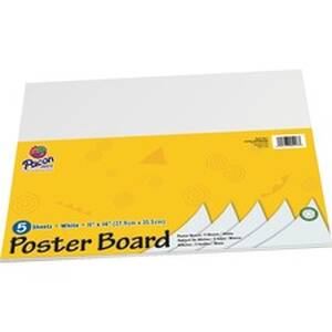 Pacon PAC 5417 Ucreate Poster Board Package - Poster, Sign, Art, Offic