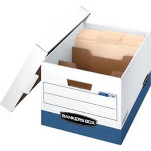 Fellowes FEL 0083601 Bankers Box R-kive Dividerbox File Storage Box - 
