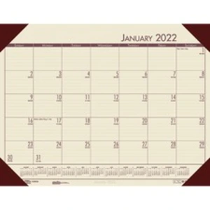 House HOD 12443 Ecotones Compact Calendar Desk Pads - Julian Dates - M