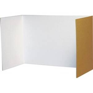Pacon PAC 3782 Pacon Privacy Boards - 48w X 16h - 4 Boardspack - White
