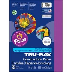 Pacon PAC 103000 Tru-ray Construction Paper - Project, Bulletin Board 