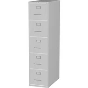 Lorell LLR 48499 Commercial Grade Vertical File Cabinet - 5-drawer - 1