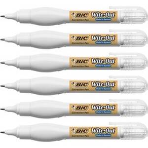 Bic BIC WOSQPP11BX Wite-out Shake 'n Squeeze Correction Pen - Tip Appl