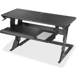 3m SD60B Precision Standing Desk - Holds Up To 35 Lb Load Capacity - 2