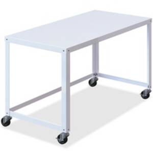 Lorell LLR 34418 Personal Mobile Desk - Rectangle Top - 48 Table Top W