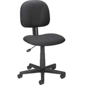 Lorell LLR 84863 Multi-task Chair - 5-star Base - Black - Fabric - 1 E