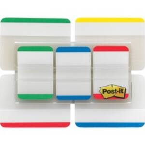 3m MMM 686VAD1 Post-itreg; Tabs Value Pack - Primary Bar Colors - Writ