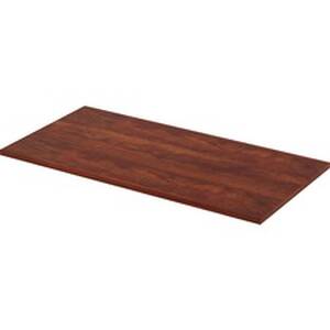 Lorell LLR 59637 Utility Table Top - Cherry Rectangle, Laminated Top -
