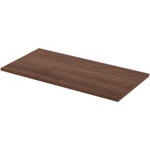 Lorell LLR 59638 Utility Table Top - Walnut Rectangle, Laminated Top -