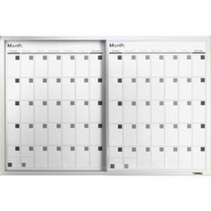 Lorell LLR 52503 Magnetic Dry-erase Calendar Board - 36 (3 Ft) Width X