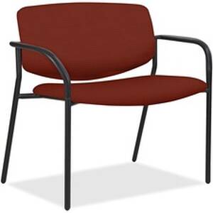 Lorell LLR 83120A203 Bariatric Guest Chairs With Fabric Seat  Back - O