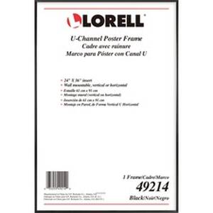 Lorell LLR 49214 Poster Frame - 24 X 36 Frame Size - Rectangle - Horiz