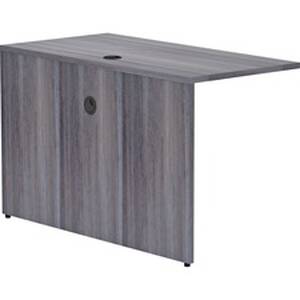 Lorell LLR 69556 Weathered Charcoal Laminate Desking - 48 Width X 24 D