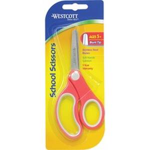 Acme ACM 14726 Westcott Soft Handle 5 Kids Value Scissors - 5 Overall 