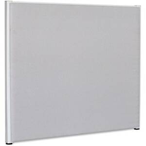 Lorell LLR 90254 Gray Fabric Panels - 72.5 Width X 60 Height - Steel F