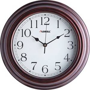 Lorell LLR 61010 11-34 Antique Design Wall Clock - Digital - Quartz - 