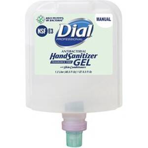 Henkel DIA 19708CT Dial Hand Sanitizer Gel Refill - Fragrance-free Sce