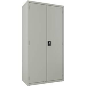 Lorell LLR 03089 Steel Wardrobe Storage Cabinet - 36 X 18 X 72 - 2 X S