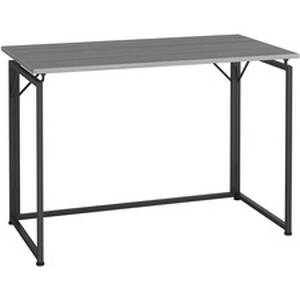 Lorell LLR 60750 Folding Desk - Weathered Charcoal Laminate Rectangle 