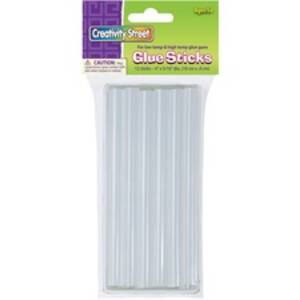 Pacon PAC 3351 Creativity Street Hot Glue Sticks - 12  Pack - Clear