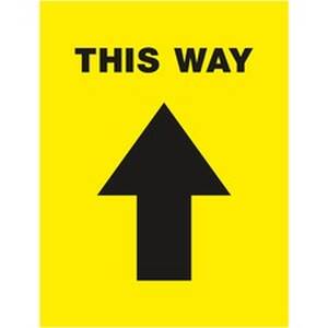 Avery AVE 83022 Averyreg; Floor Decal - 5 - This Way Printmessage - Re