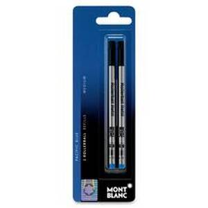 Montblanc MNB 107878 Rollerball Pen Refills - Medium Point - Blue Ink 
