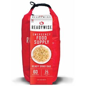 Readywise RW01-641 7 Day Emerg Dry Bag 60 Serve Bkfst W Entree Grabgo