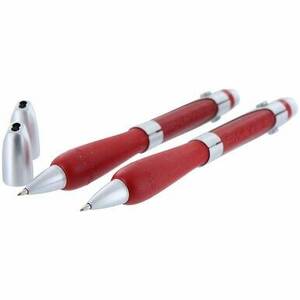 Rotring 2_Skynn_Red 2-pack  Skynn Ergonomic Roller Ball Pens With Comf