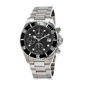 Revue 17571.6137 17571.6137 Diver Silver Stainless Steel Black Dial Ch