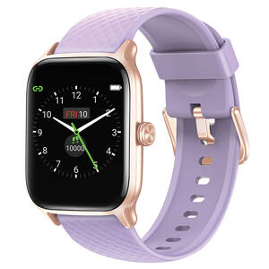 Letsfit 843785125410 Ew1 Bluetooth Smart Watch (light Purplegold)