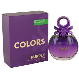 Benetton 539892 United Colors Of  Purple Eau De Toilette Spray 2.7 Oz 