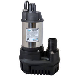 Danner 90103 Hfs 14 Hp 3270 Gph Submersible Pump. Continuous Duty, Sol
