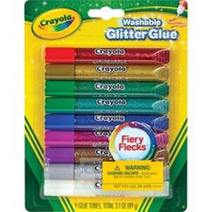 Crayola CYO 693527 Washable Glitter Glue - Home Project, Classroom Pro