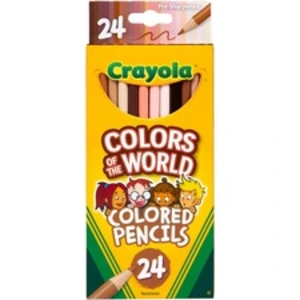 Crayola CYO 684607 Colors Of The World Colored Pencil - Assorted Lead 