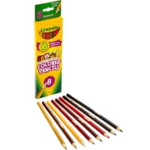 Crayola CYO 684208 Multicultural Color Pencils - 3.3 Mm Lead Diameter 