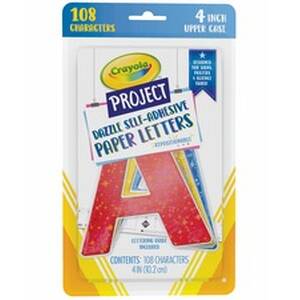 Pacon PAC P1648CRA Pacon Self-adhesive Paper Letters - Self-adhesive -