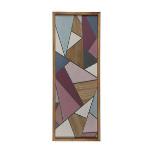 Homeroots.co 380855 Multi Color Abstract Panel Wall Art
