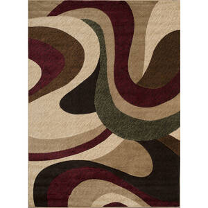 Homeroots.co 371284 22 X 36 Multicolor Polypropylene Accent Rug