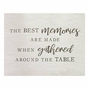 Homeroots.co 373189 Best Memories Gathered Around The Table Oversized 
