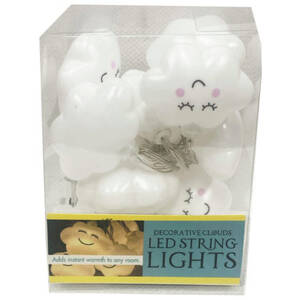 Bulk HL406 Battery Operated Happy Clouds Decorative String Light