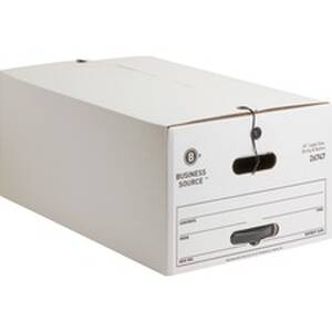 Business BSN 26747 Medium Duty Legal Size Storage Box - Internal Dimen
