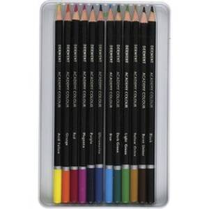 Acco MEA 2301937 Derwent Academy Color Pencils - 2 Lead - Assorted Bar