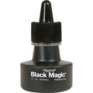 Chartpak/pickett HIG 44011 Higgins Black Magic Waterproof Ink - Black 