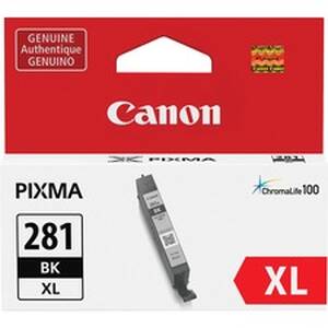 Original Canon 2037C001 Cli-281xl Ink Cartridge - Black - Inkjet - 1 E