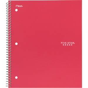 Acco MEA 72017 Five Star Wirebound 1-subject Notebook - Ring810.5 - Be